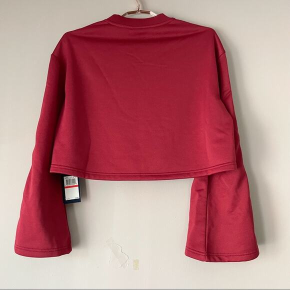 Fila Aurora Flared Crop Sweatshirt XS - Picture 4 of 7